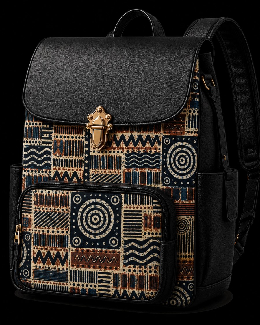 The Safari Heritage Leather Rucksack - Universe