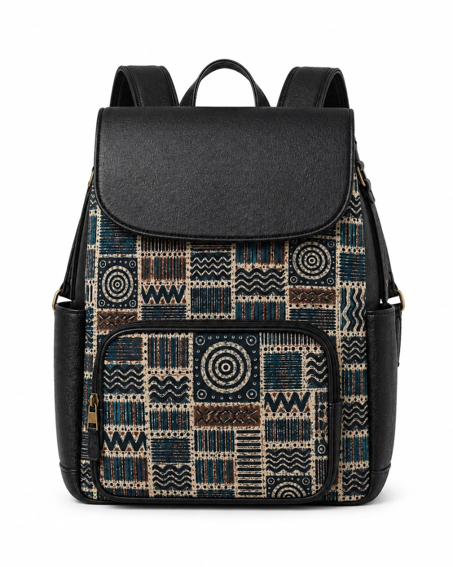 The Safari Heritage Leather Rucksack - Universe