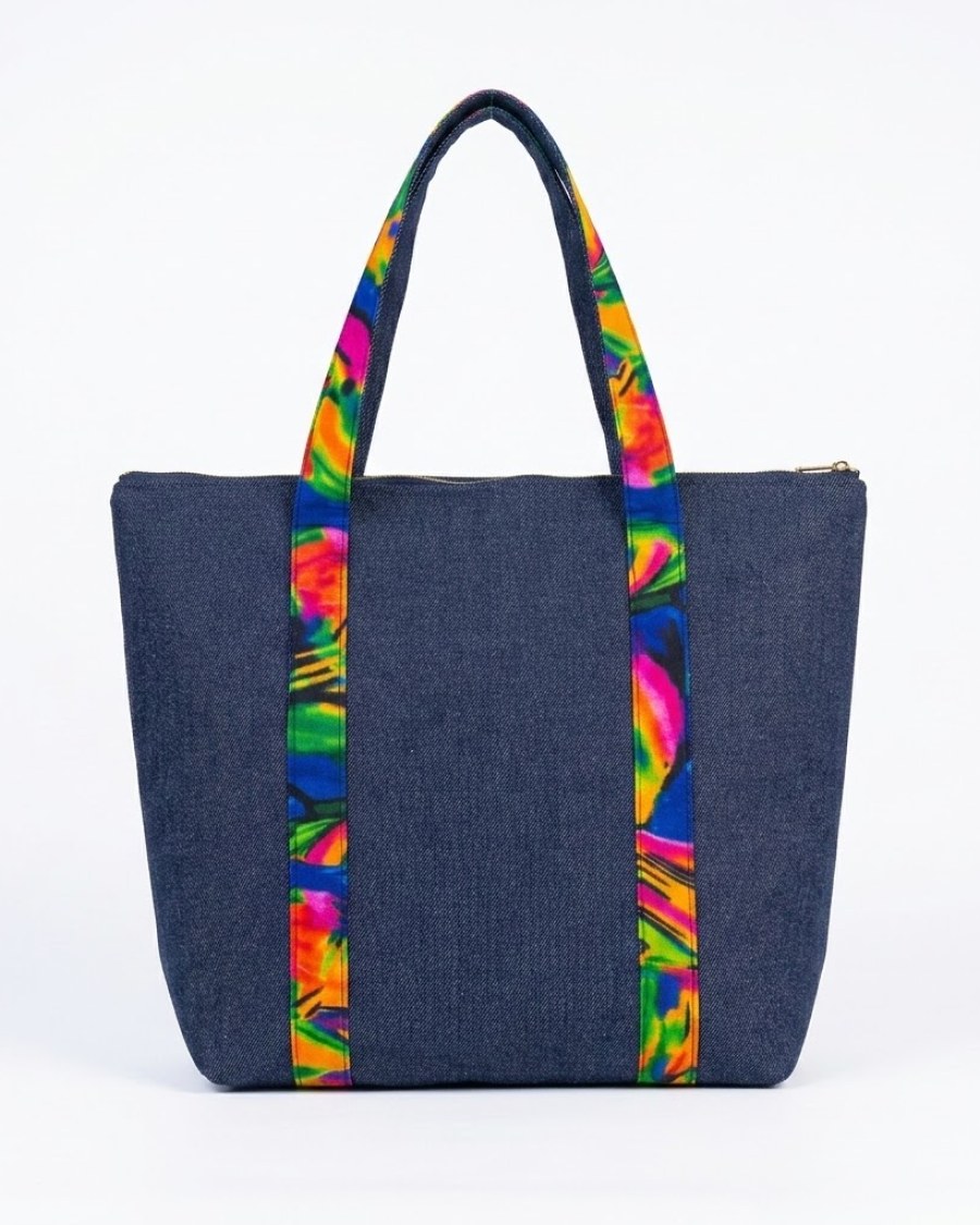 Neema Denim Tote