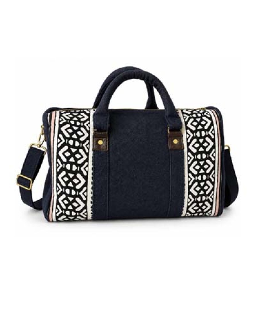 The DeranaVitenge Denim Weekender Duffel (Large)